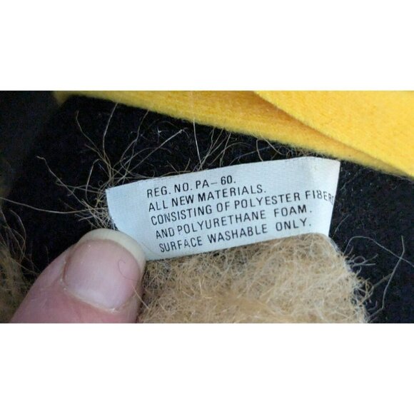 Disney Mattel Beauty and the Beast Plush Vintage 1992 14 Inch Beast Stuffed Doll - Picture 9 of 9